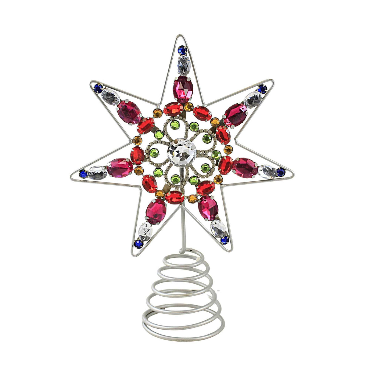 (53709) 7 Point Jeweled Star Tree Top