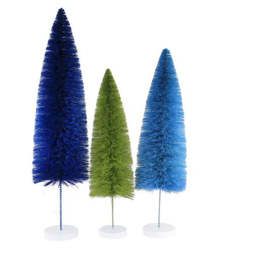 Christmas Blue Rainbow Trees - - SBKGifts.com