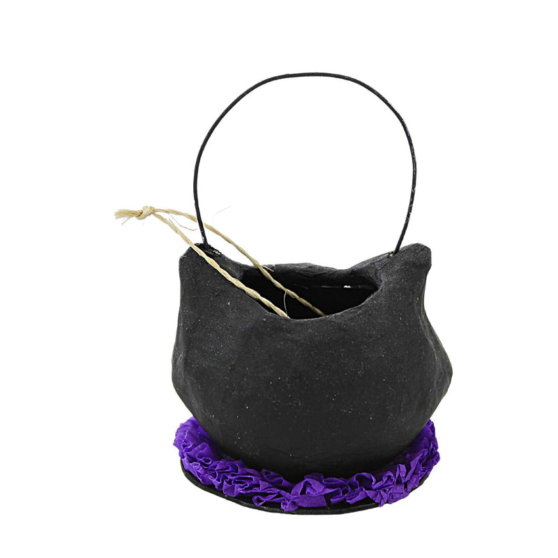 Holiday Ornament Mischevious Cat Bucket - - SBKGifts.com