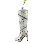 Holiday Ornament Tall Boot-Snake Skin Ornament - - SBKGifts.com
