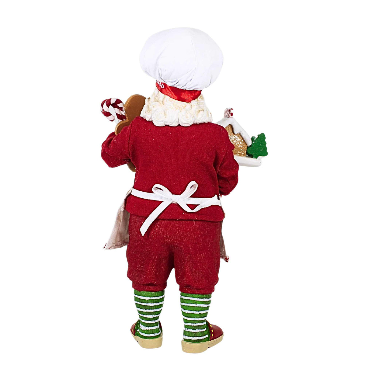 Kurt S. Adler Gingerbread Chef Santa - - SBKGifts.com