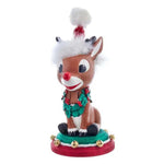 Rudolph Reindeer Nutcracker - One Nutcracker 12.5 Inch, Resin - Red-Nosed Official License Ru6201l (53864)