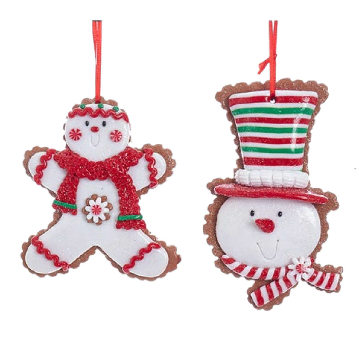 Holiday Ornament Gingerbread Assorted Ornaments - - SBKGifts.com