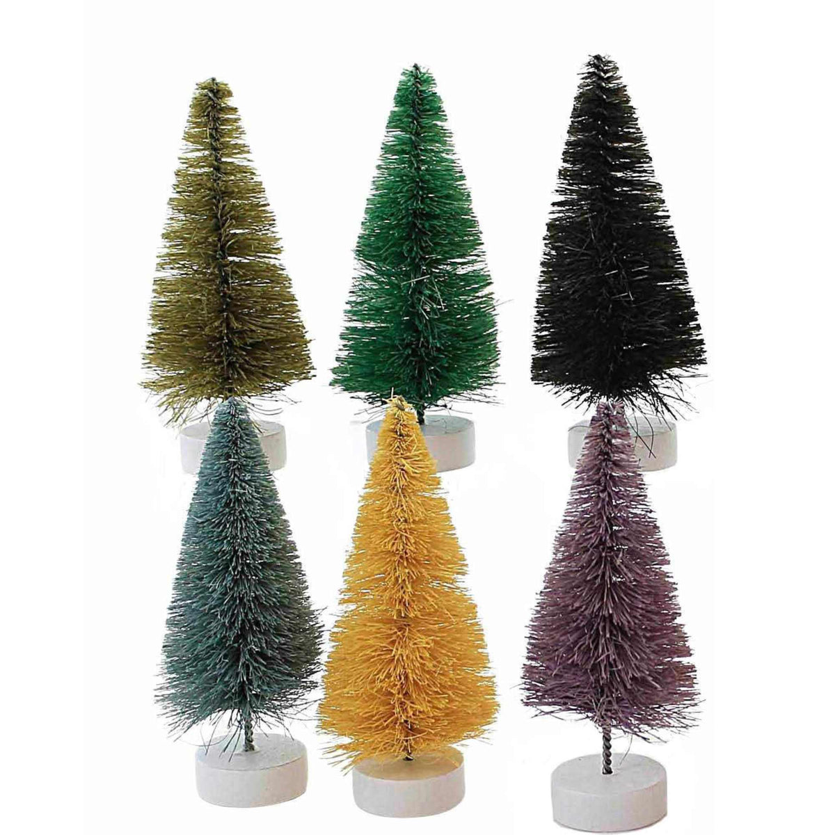 Cody Foster Rainbow Trees Set/12 Small Br - - SBKGifts.com