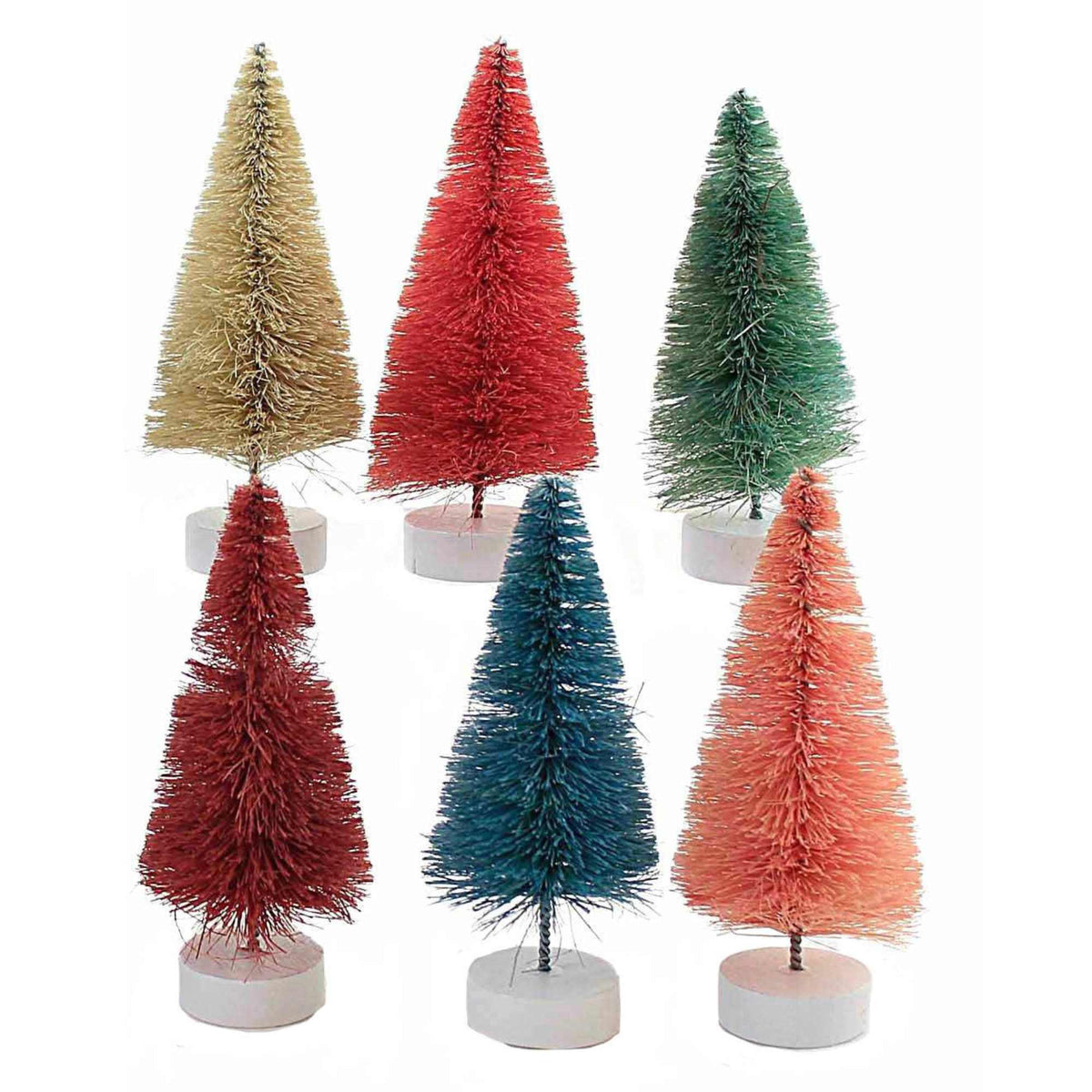 Cody Foster Rainbow Trees Set/12 Small Br - - SBKGifts.com