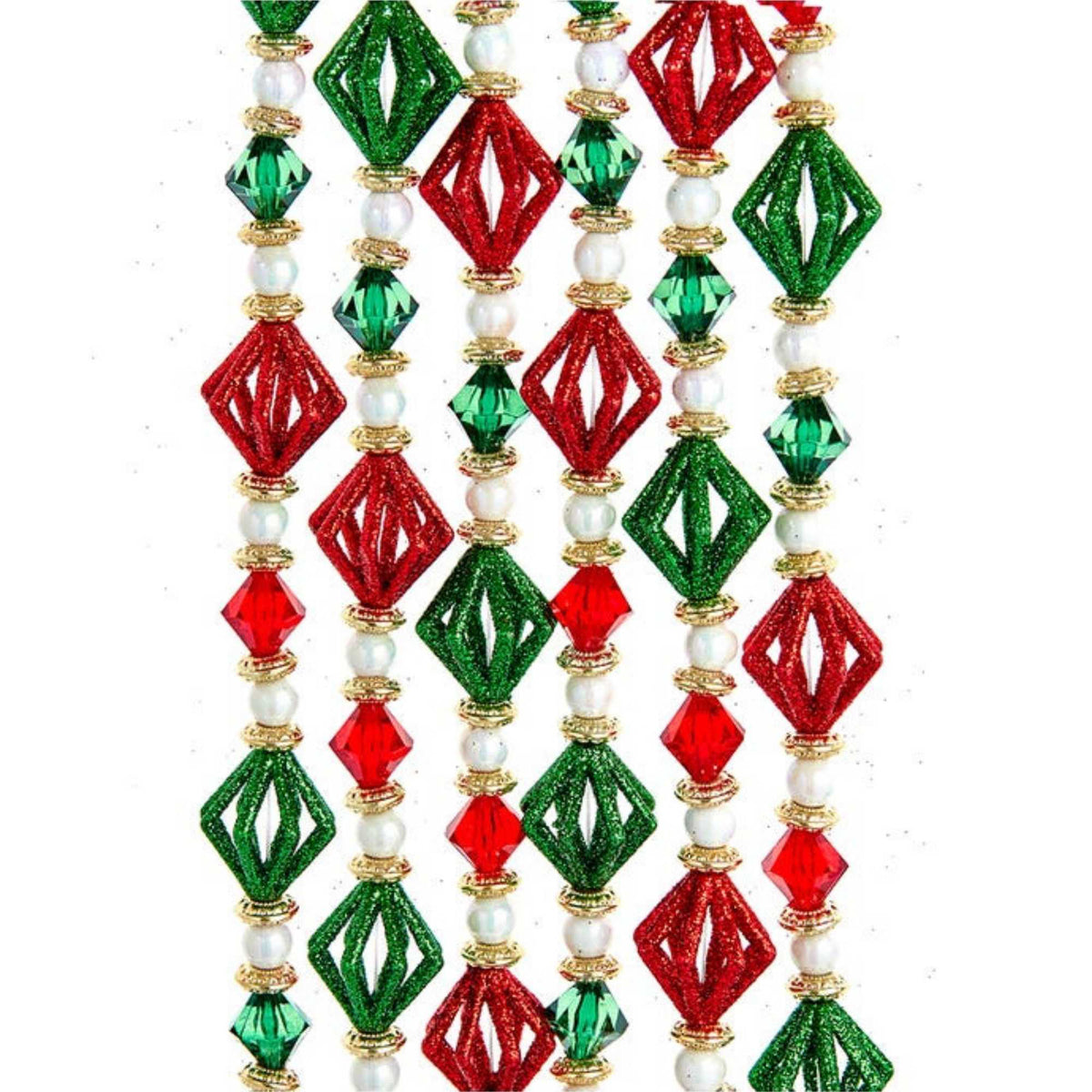 (53926) Multi Colored Beaded Garland