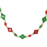 Christmas Multi Colored Beaded Garland - - SBKGifts.com