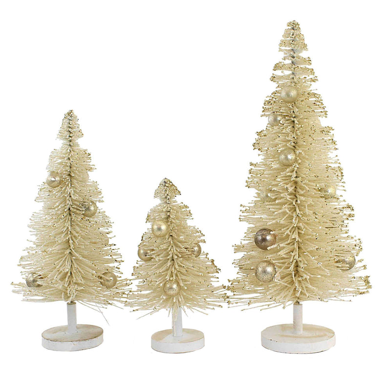 Christmas Snow Landen Tree Set Of 3 - - SBKGifts.com