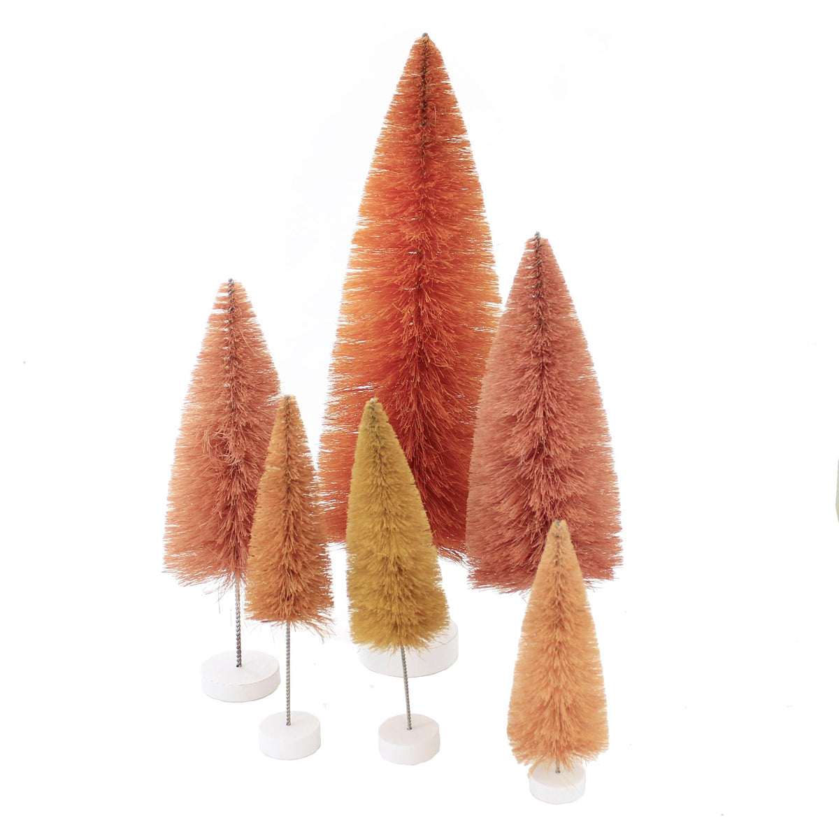 (53937) Orange Rainbow Trees Set 6