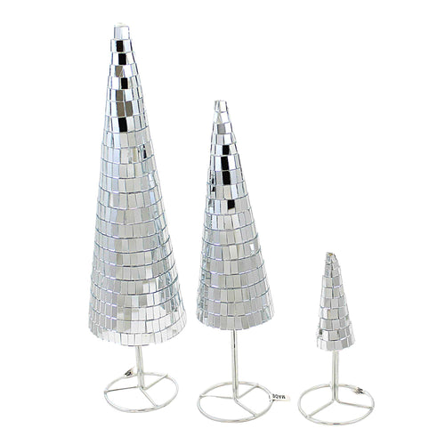 Christmas Small Mirrored Trees - - SBKGifts.com