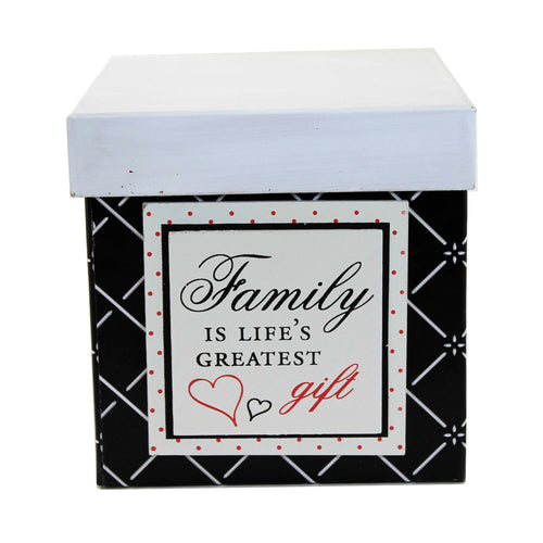 Home Decor Red White & Black Nesting Boxes - - SBKGifts.com