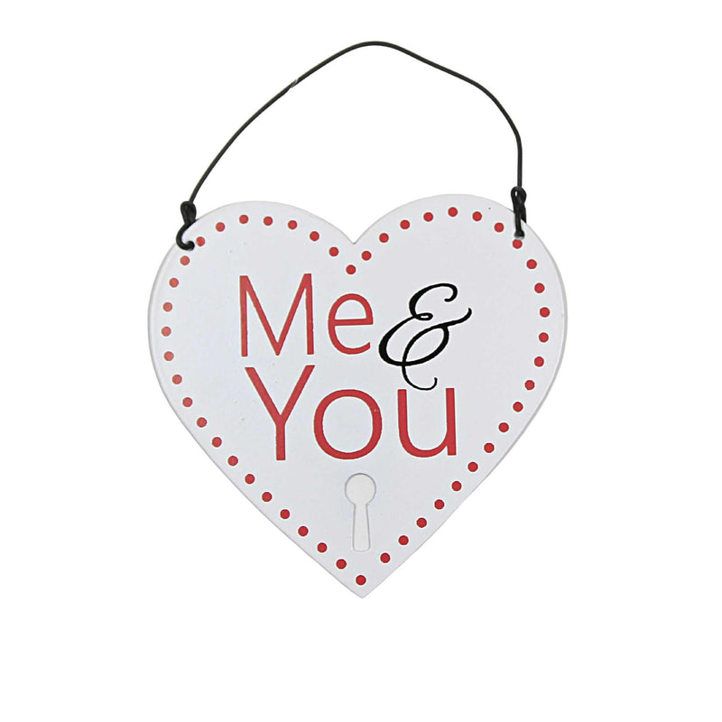 Holiday Ornament Valentine Message Heart - - SBKGifts.com