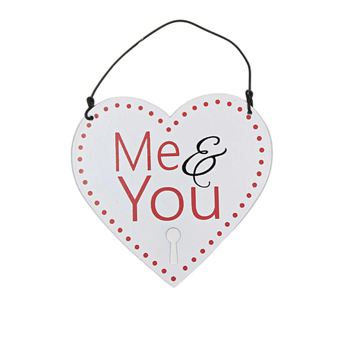 Holiday Ornament Valentine Message Heart - - SBKGifts.com