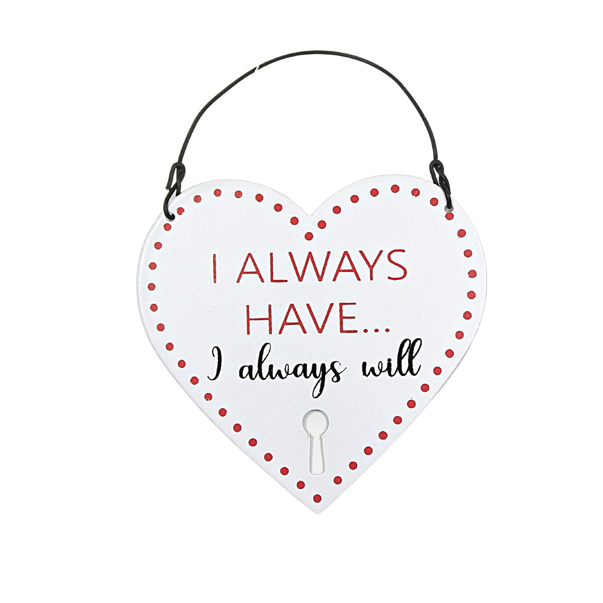 Holiday Ornament Valentine Message Heart - - SBKGifts.com