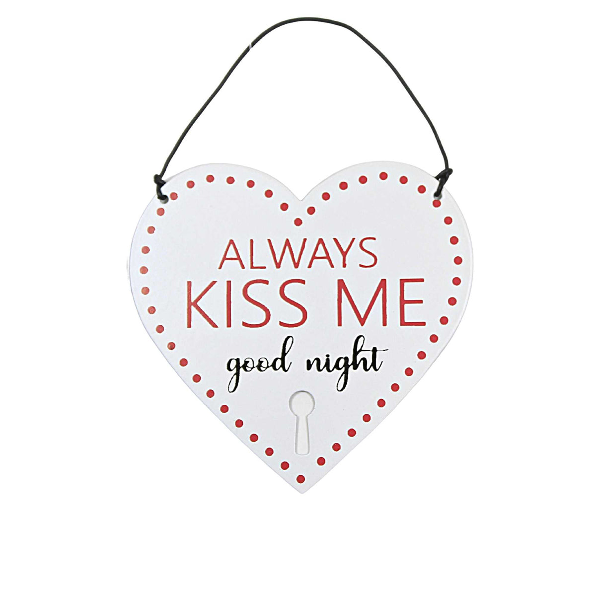 Holiday Ornament Valentine Message Heart - - SBKGifts.com