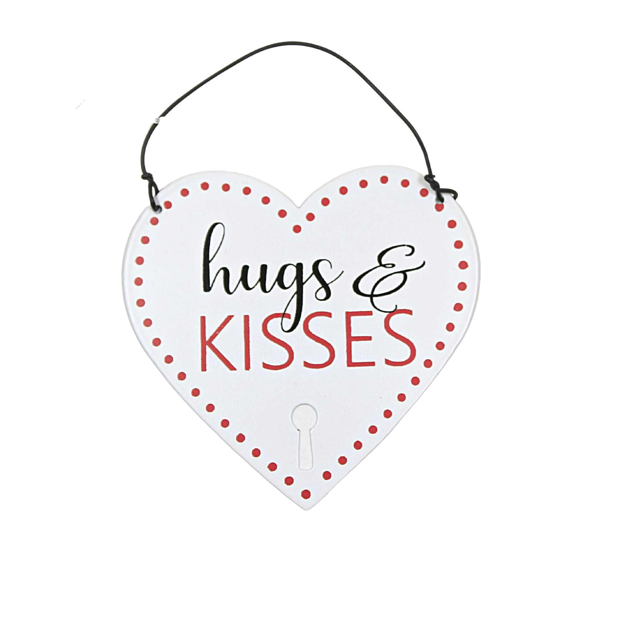 Holiday Ornament Valentine Message Heart - - SBKGifts.com