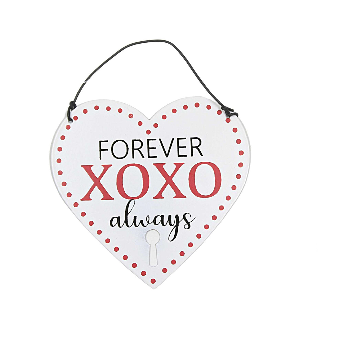 Holiday Ornament Valentine Message Heart - - SBKGifts.com