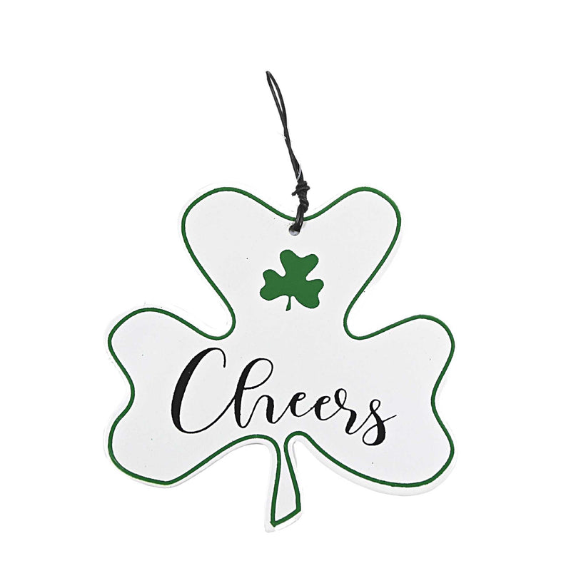 Holiday Ornament Metal Irish Clover - - SBKGifts.com