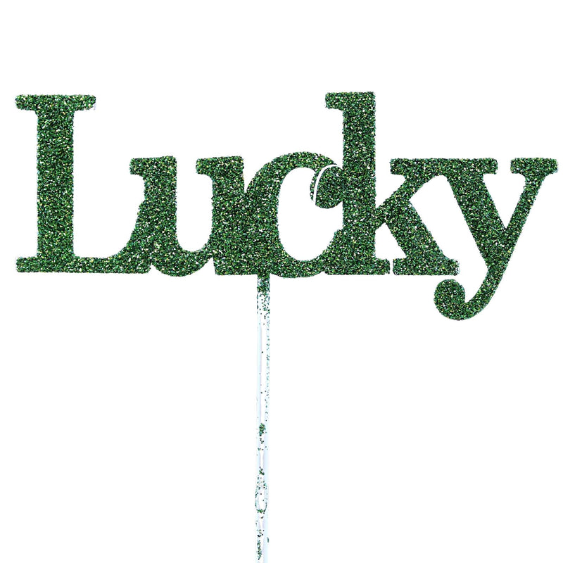 Saint Patricks Irish Cutout Picks Metal Plant Stick Lucky 70089E (54082)
