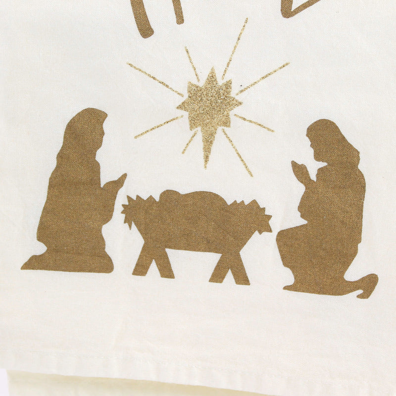 Decorative Towel Let Us Adore Him - - SBKGifts.com