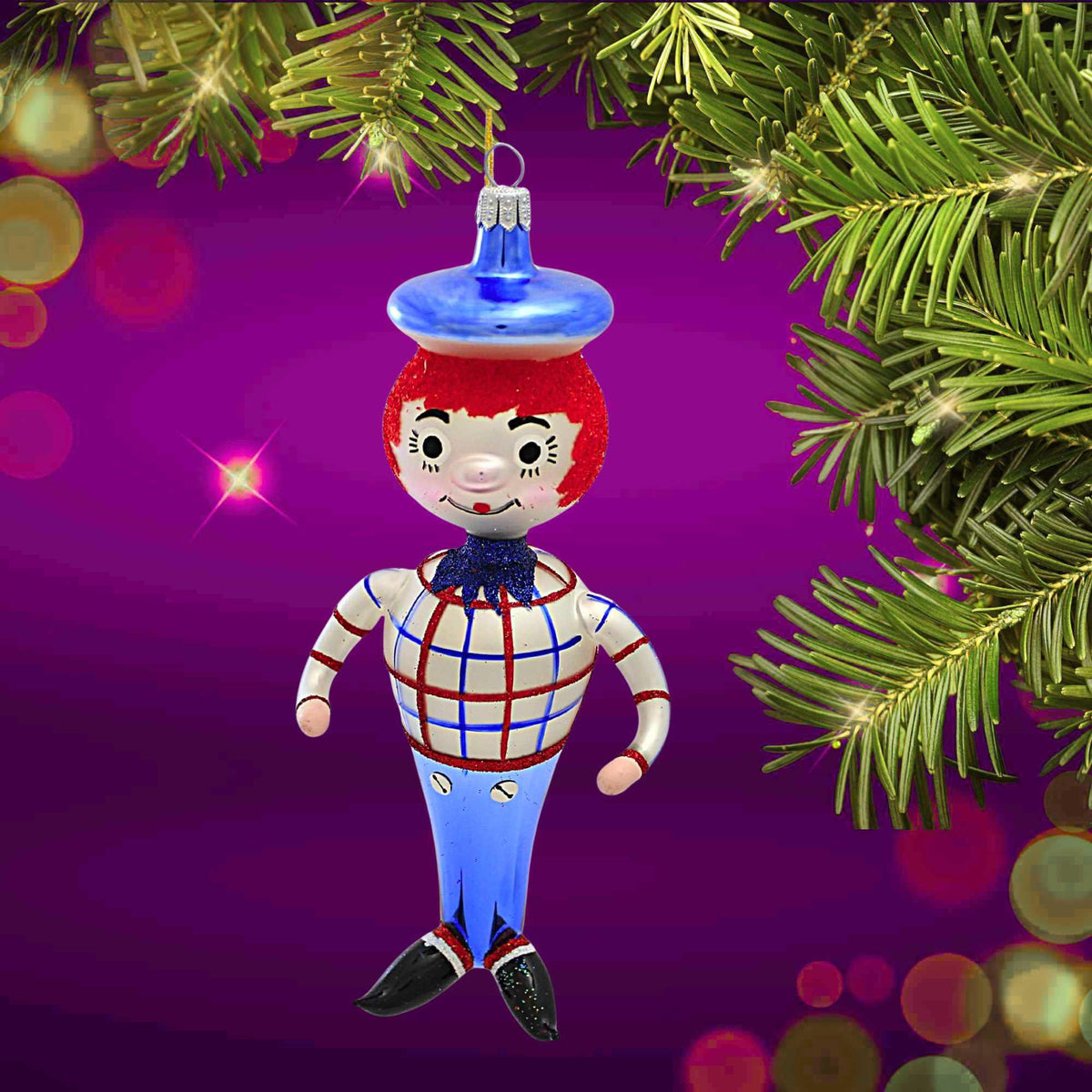 De Carlini Italian Ornaments Vintage Raggedy Andy - - SBKGifts.com