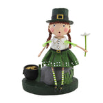 Lori Mitchell Leprechaun Lady Polyresin Saint Patricks Irish 14494 (54120)