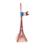 Holiday Ornament Festive Eiffel Tower Large Paris France Lovers Souvenir Go8434l (54138)