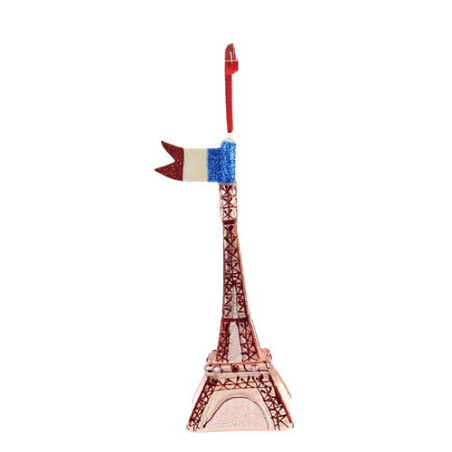 Holiday Ornament Festive Eiffel Tower Large - - SBKGifts.com