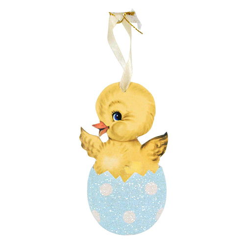 Easter Chick In Egg Ornament Set/3 - - SBKGifts.com