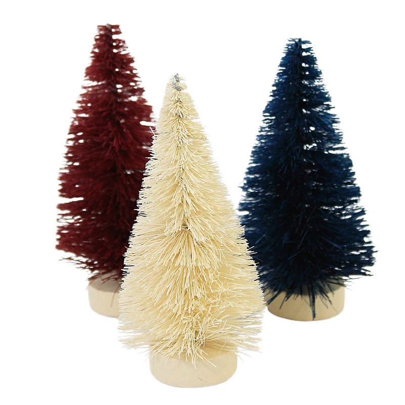 Bethany Lowe Old Glory Mini Bottle Brush - - SBKGifts.com