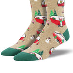 Novelty Socks Christmas Camper - - SBKGifts.com