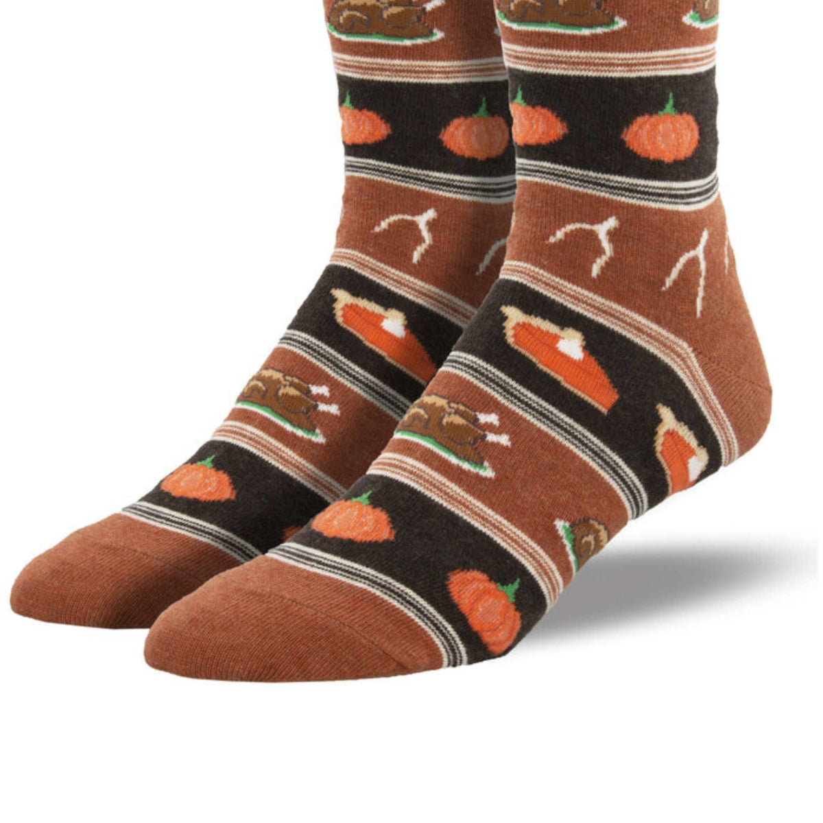 Novelty Socks Thanksgiving Dinner - - SBKGifts.com