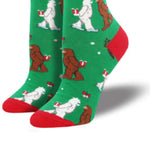 Novelty Socks Mythical Kissmas - - SBKGifts.com