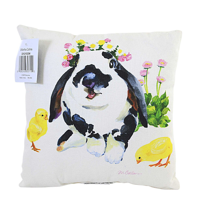 Easter Bunny & Duck Pillow Fabric Home Decor Rabbit C812153294 (54267)