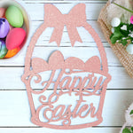 Bethany Lowe Happy Easter Basket Sign - - SBKGifts.com
