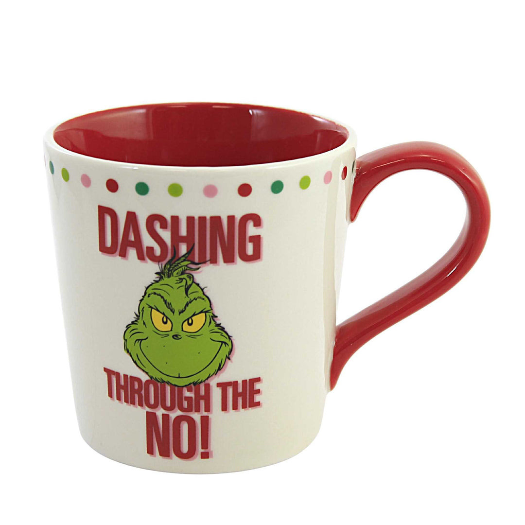 Tabletop Dashing Through The No Mug Ceramic Grinch Christmas