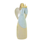 Foundations Bereavement Angel Brown Hair - - SBKGifts.com