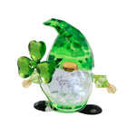 Crystal Expressions Lucky Gnome - One Figurine 2.25 Inch, Acrylic - Clover Irish Saint Patricks Acryv97 (54338)