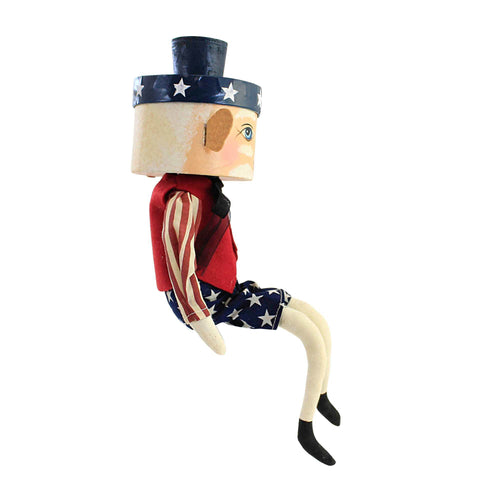 Patriotic Glory Sam Cloth Figurine - - SBKGifts.com