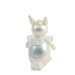 De Carlini Italian Ornaments Baby Rabbit W/ Cottontail - - SBKGifts.com