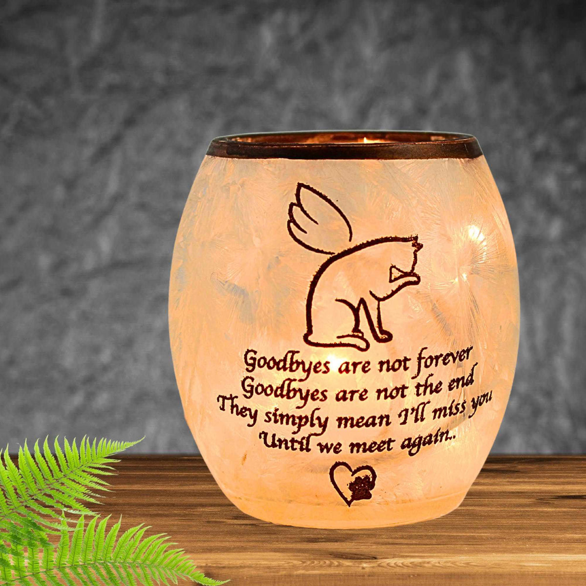 Stony Creek Best Friend Cat Votive Vase - - SBKGifts.com