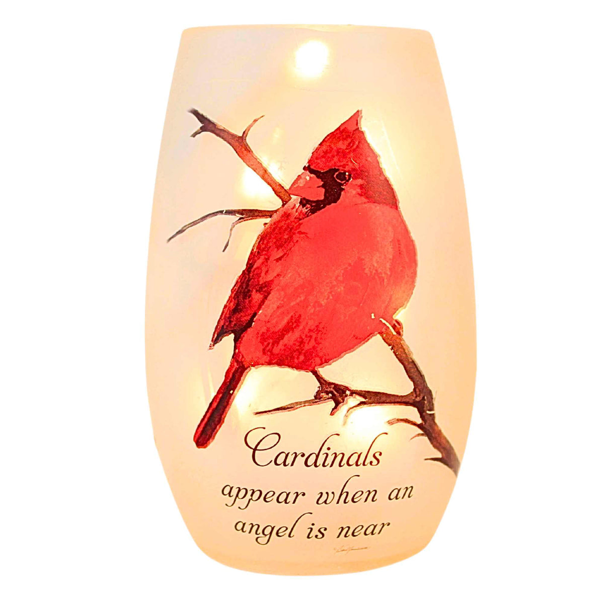 (Parent-Cbc2204) Cardinal Pre-Lit Electric Vase