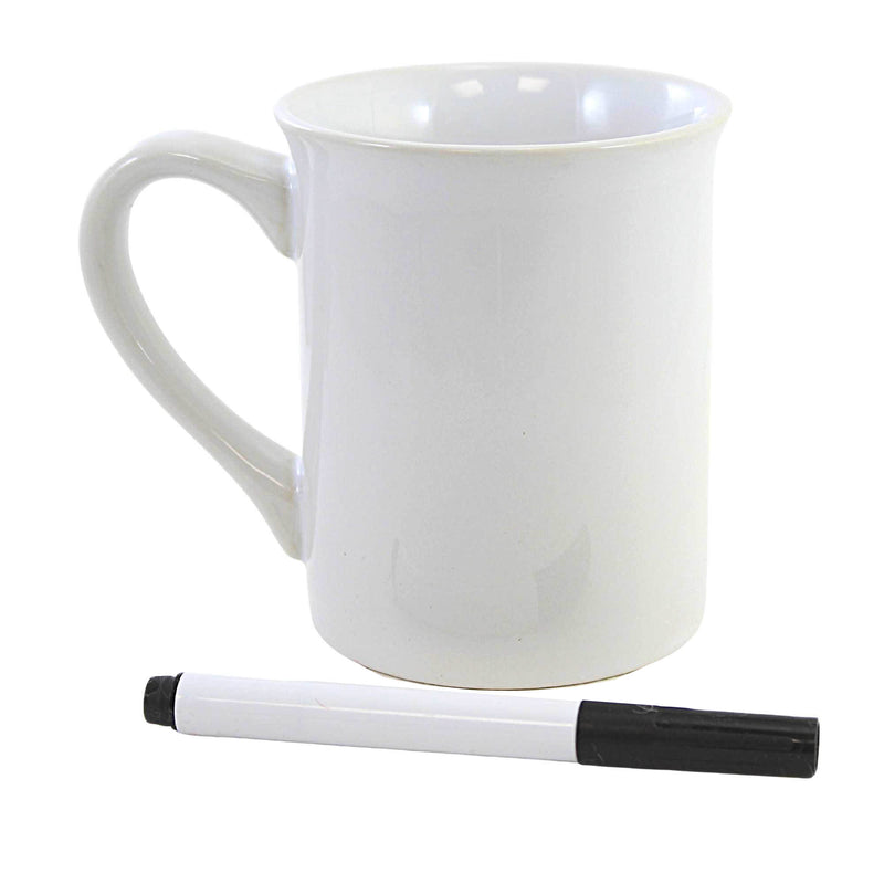 Tabletop To Do Countdown Dry Erase Mug - - SBKGifts.com