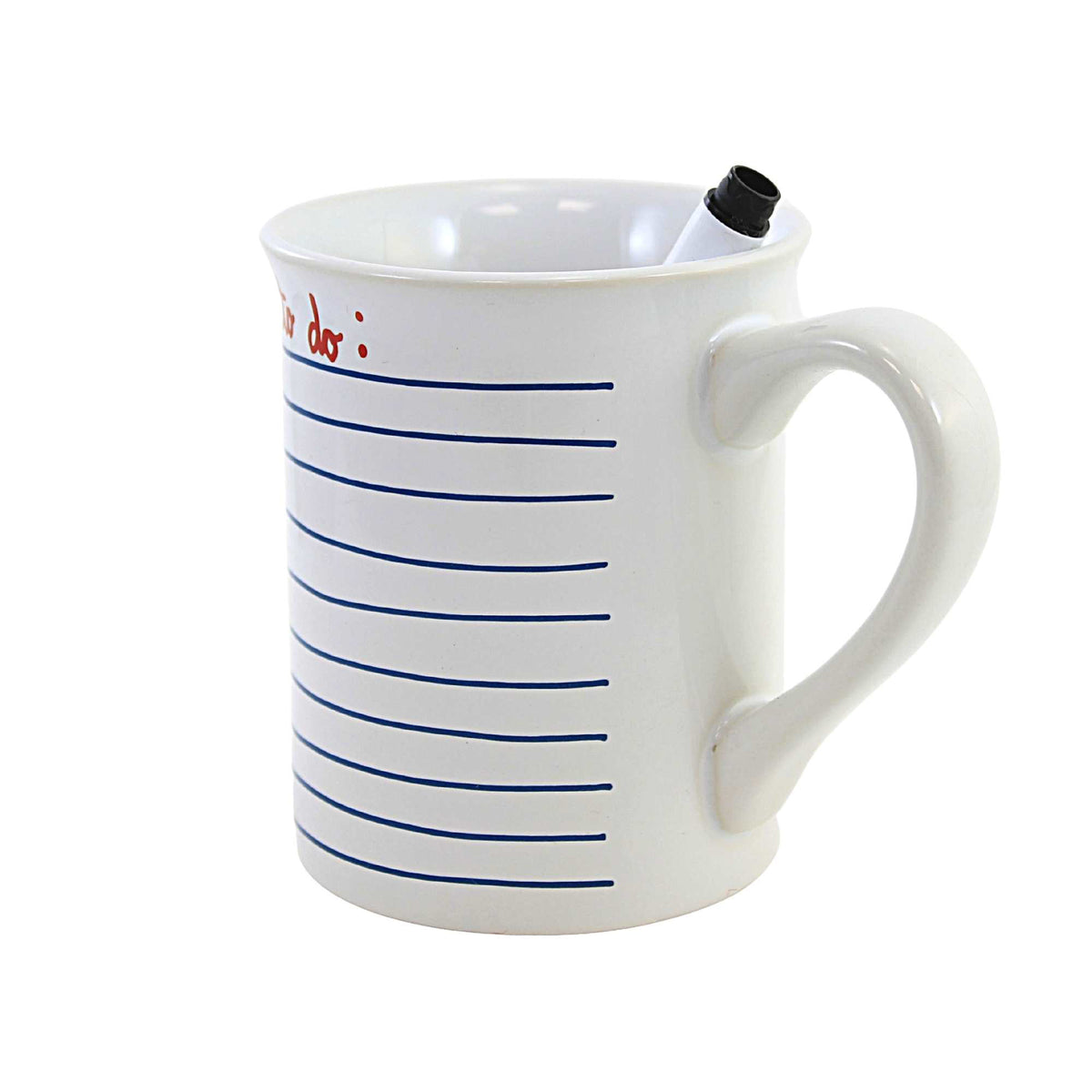 Tabletop To Do Countdown Dry Erase Mug - - SBKGifts.com