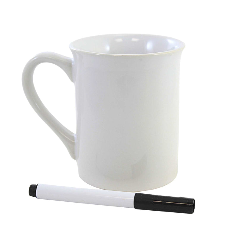 Tabletop Baby Countdown Dry Erase Mug - - SBKGifts.com