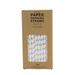 Easter Paper Straws Boxed 50 Pcs - - SBKGifts.com