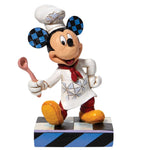 Jim Shore Bon Appetit. Polyresin Chef Mickey Mouse 6010090 (54523)