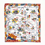 State Of Arizona Souvenir - 1 Decorative Towel 22 Inch, Cotton - 100% Cotton Southwest State Az01 (54564)