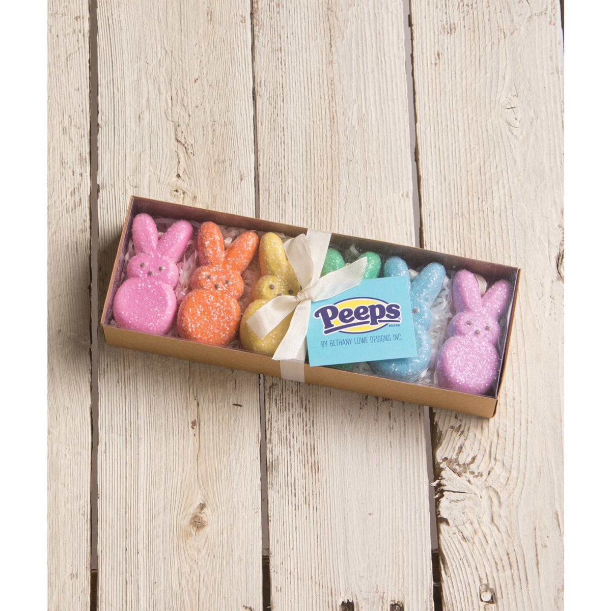 (54582) Peeps Bunny Ornaments Set/6