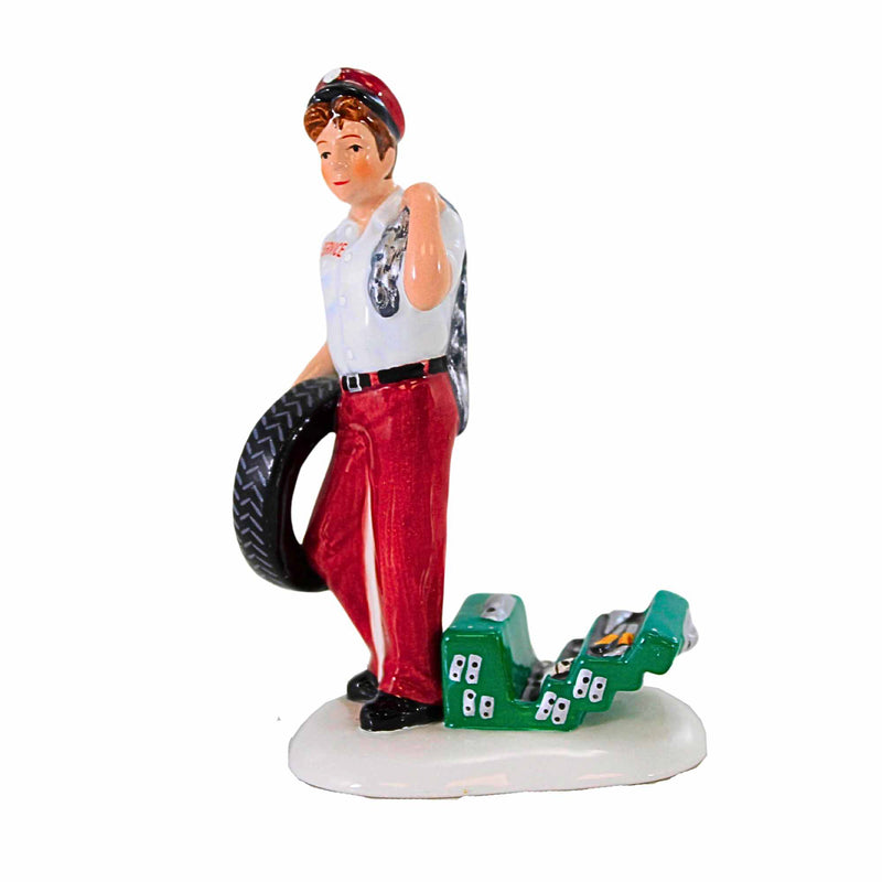 (5459) Dept 56 Accessories At Your Service, 3.50 Inch, Snow Village Ceramic 55168